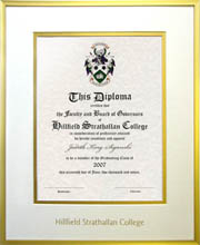 12x15 Satin gold metal diploma frame with white/gold double mat board